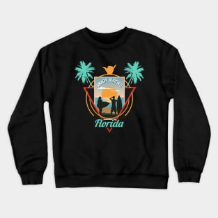 Summer Full Of Surfing Crewneck Sweatshirt